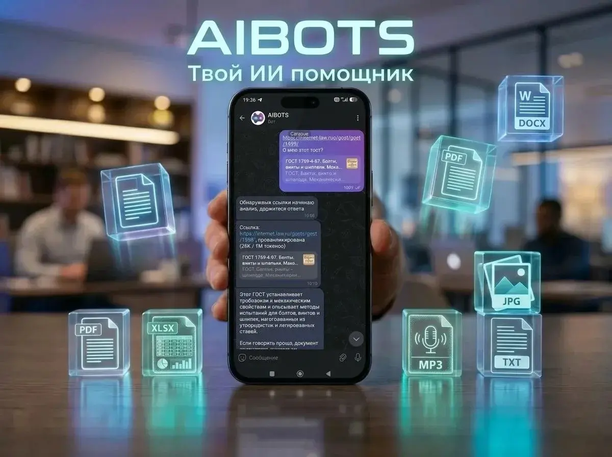 Готовый рекламный баннер AIBOTS