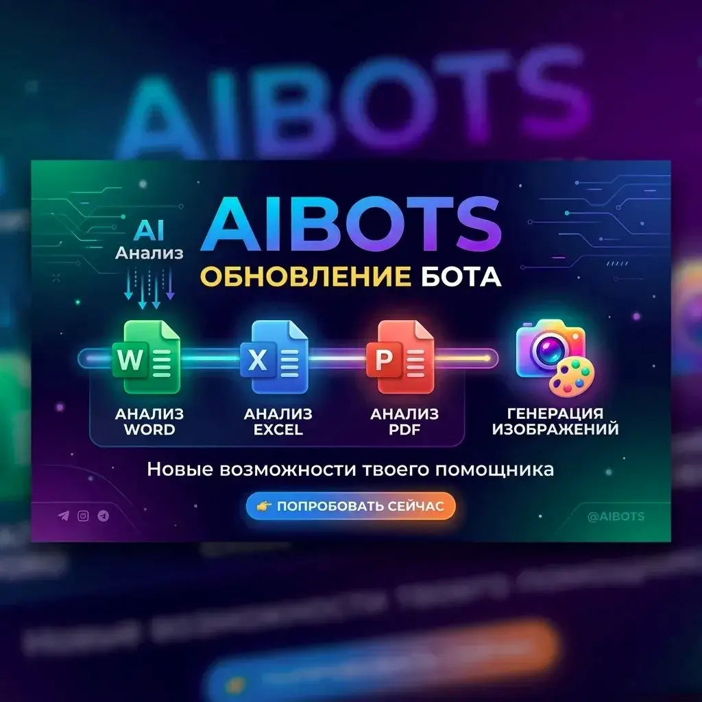 Анализ файлов и документов в AIBOTS